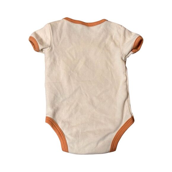 Chickpea Pima Cotton Bodysuit Chain Stitch "Yeehaw" Cowboy 6 Months - Picture 4 of 4